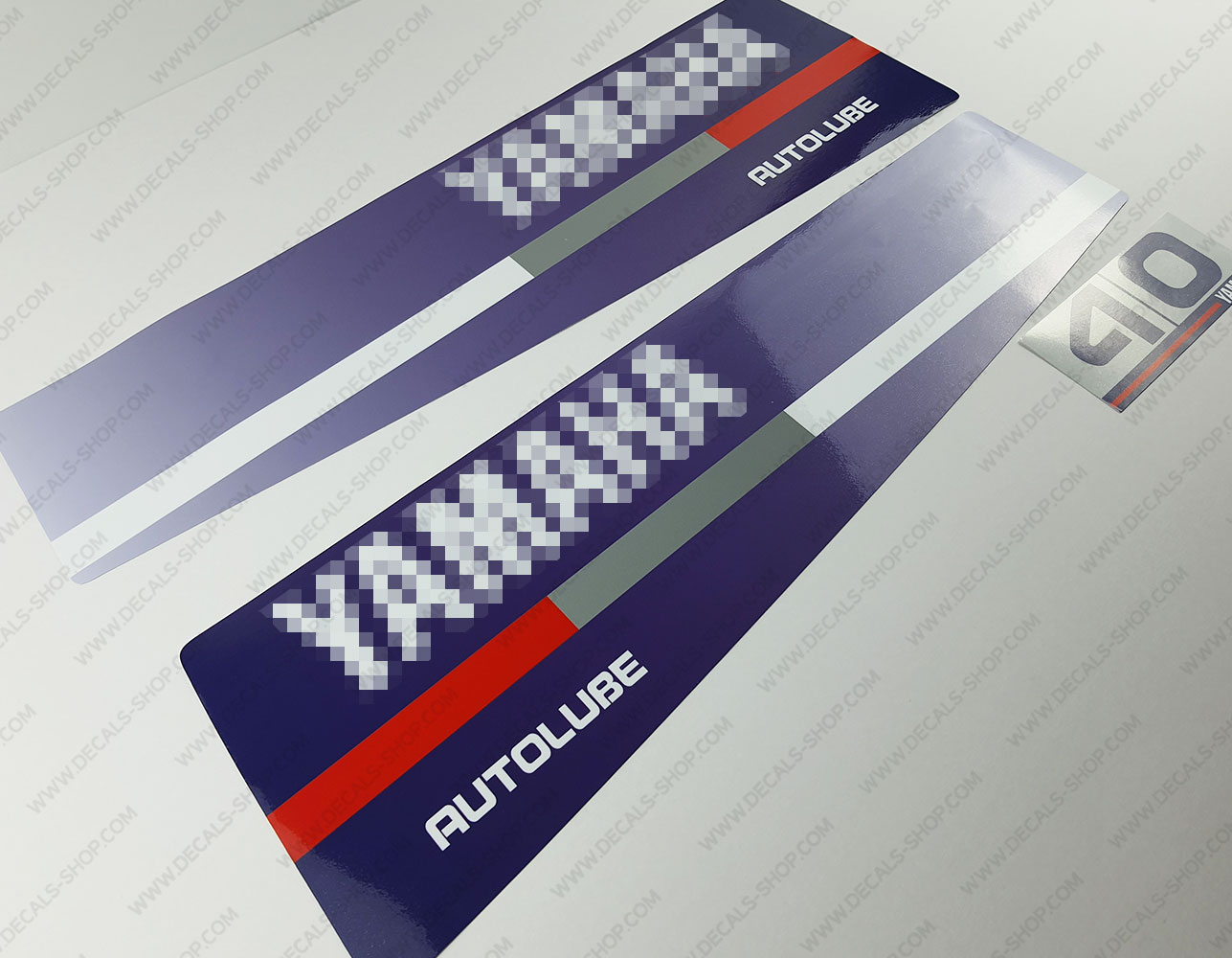 thumbnail image 2 of Yamaha 40hp Enduro Outboard Engine Decals/Sticker Kit - Reproduction 2 of 5